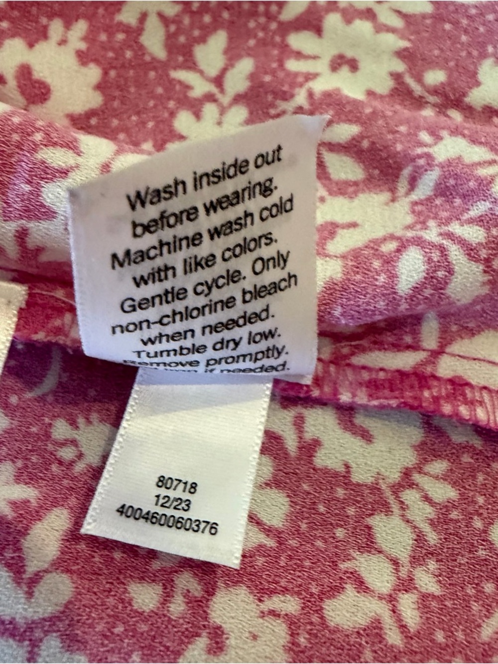 LC Lauren Conrad Pink and White Floral Mini Dress - Picture 10 of 13